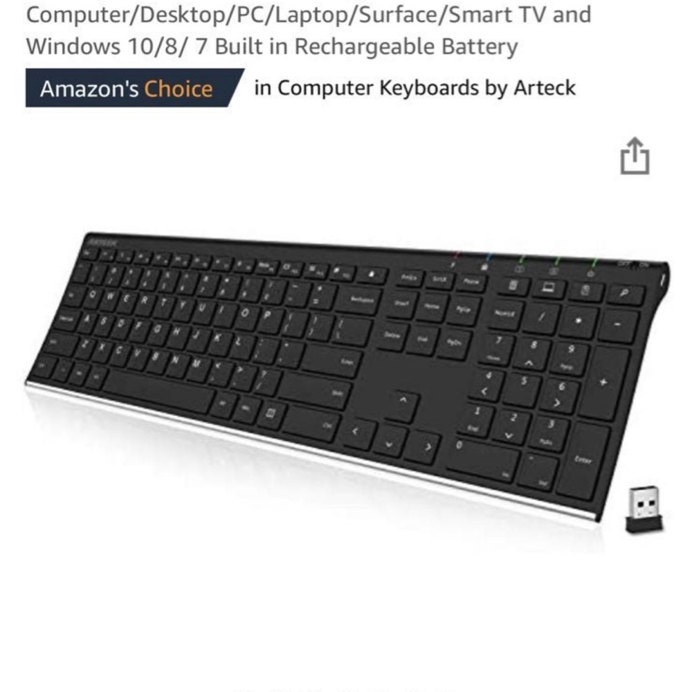 Wireless key board